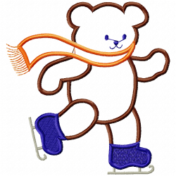 Teddy Embroidery Design 9